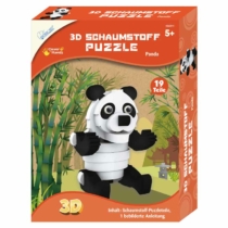 Mammut 3D habszivacs puzzle Panda 10,5 x 15,5 cm