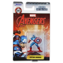 Marvel Bosszúállók Avengers Amerika kapitány fém játékfigura 5 cm