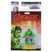 Marvel Bosszúállók Avengers Hulk fém játékfigura 5 cm