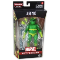 Marvel Legends Spider Man Frog-man játékfigura kiegészítőkkel
