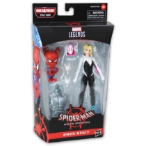 Marvel Legends Spider Man Gwen Stacy játékfigura kiegészítőkkel