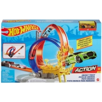 Mattel Hot Wheels Action Energy Track hurok tűzpálya kisautóval