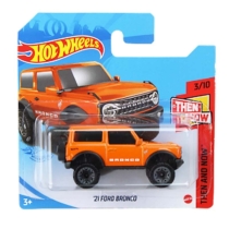 Mattel Hot Wheels fém kisautó '21 Ford Bronco narancssárga