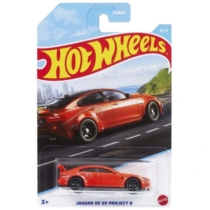 Mattel Hot Wheels fém kisautó Jaguar XE SV Project 8 narancssárga