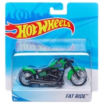 Mattel Hot Wheels fém motor műanyag borítással Fat Ride