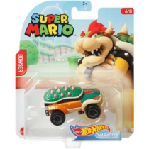 Mattel Hot Wheels Super Mario Bowser fém kisautó 6/8