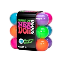 NeeDoh Gobs Of Globs színes stresszlevezető labdák 18 db-os