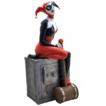 Plastoy Justice League Harley Quinn persely műanyag 27 cm