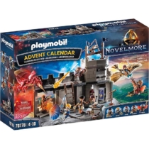 Playmobil Novelmore Adventi kalendárium Dario műhelye 135 db-os - 70778