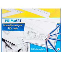 Prima Art fehér színű műszaki rajztömb A3