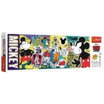 Puzzle A legendás Mickey egér panoráma 500 db-os Trefl