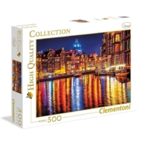 Puzzle Amszterdam 500 db-os Clementoni