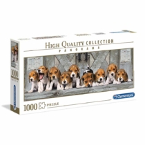 Puzzle Beagle kutyusok Panoráma 1000 db-os Clementoni (39435)