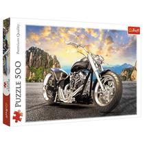 Puzzle fekete motor 500 db-os Trefl