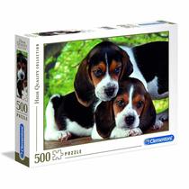 Puzzle kiskutyák 500 db-os Clementoni (30289)