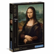 Puzzle Museum Collection Leonardo Da Vinci Mona Lisa 1000 db-os Clementoni (31413)