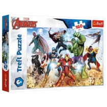Puzzle Marvel szuperhős karakterek 160 db-os Trefl