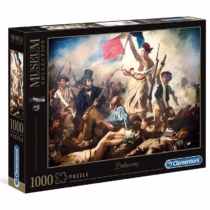 Puzzle Museum Collection Delacroix A Szabadság vezeti a népet 1000 db-os Clementoni (39549)