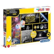 Puzzle National Geographic Kids Űrkutatás 180 db-os Clementoni