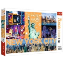 Puzzle New York neon színek 1000 db-os Trefl