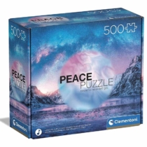 Puzzle Peace Light Blue 500 db-os Clementoni (35116)