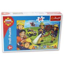 Puzzle Sam a tűzoltó 30 db-os Trefl