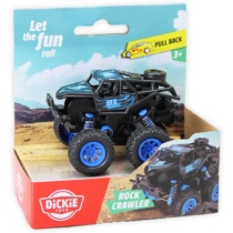 Dickie Toys Rock Crawler hátrahúzós autó kék