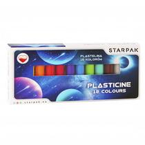 Starpak Galaxis gyurma készlet 12 színnel
