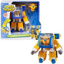Super Wings Átalakuló játékrepülő Robot Suit Donnie játékfigurával