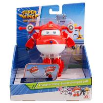 Super Wings Átalakuló repülő és robot Jett műanyag 12 cm