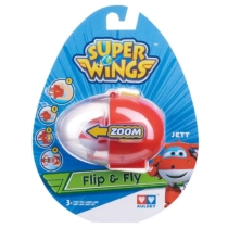 Super Wings Flip & Fly Jett játékrepülő kilövővel műanyag