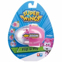 Super Wings Flip & Fly Dizzy játékrepülő kilövővel műanyag