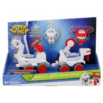 Super Wings holdjárógépek átalakuló játékrepülőkkel, Astra, Jett