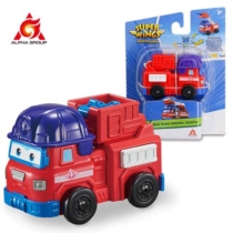 Super Wings mini Team Vehicles-Sparky jármű kinyitható emelőkosárral 7,5 cm