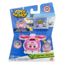 Super Wings Pet játékrepülő fénnyel és mozgó szemekkel Dizzy Pet (kicsi)