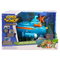 Super Wings Wild Team Buddy Willy játékszett hanggal és fénnyel