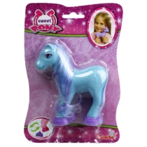 Sweet Pony játékfigura kék 12 x 14 cm