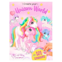 Top model Ylvi Create Your Unicorn World matricás album 121 db-os matricával