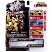 Transformers fém kisautó szett 3 db-os Nano Hollywood Rides