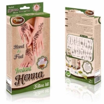TyToo Hand & Foot Instant Henna szett természetes