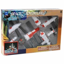 Űrállomás műanyag játék készlet NewRay