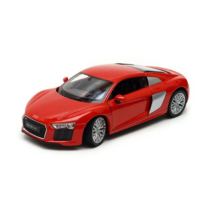 Welly fém modell autó 2016 Audi R8 V10 piros 1:24