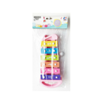 Baby Toys színes xilofon játék hangszer 28 cm rózsaszín
