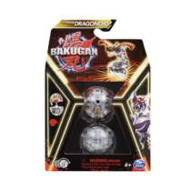 Bakugan Titanium Dragonoid játékfigura ezüst