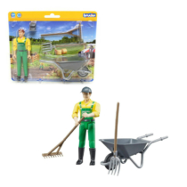 Bruder bworld mezőgazdasági játékfigura munkaeszközökkel (62610)