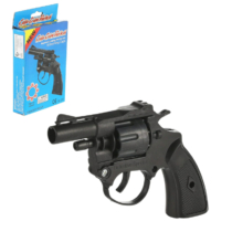 Cap Gun Hero patronos pisztoly műanyag fekete