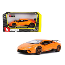Fém autó Lamborghini Huracan narancssárga 1:24 Bburago