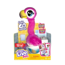 Glotta Go Flamingó Little Live Pets zenélő játékfigura kiegészítőkkel