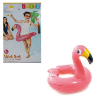 Intex felfújható úszógumi flamingó 76 x 55 cm