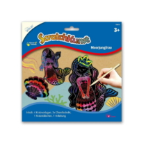 Mammut sellős színes kaparós képeslap készítő szett 4 db-os